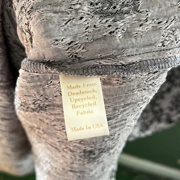 Christy Dawn Mia Dress Deadstock Gray Jacquard XS - Picture 6 of 6